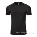 Men Running T Shirt Quick Dry Fitness Shirt